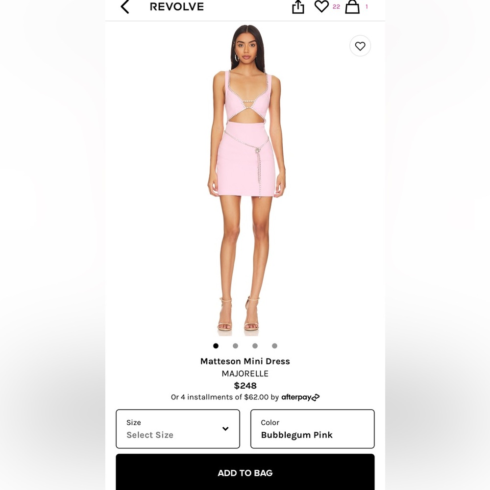 Majorelle Matteson Mini Dress